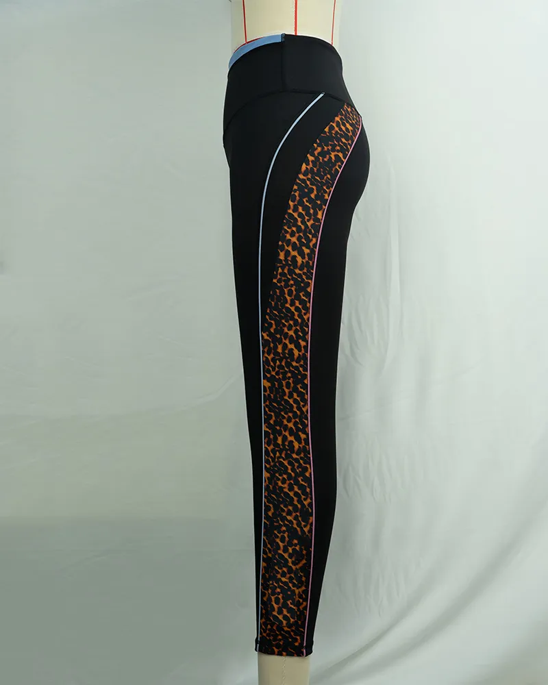 Black Leopard Yoga Pants (2)