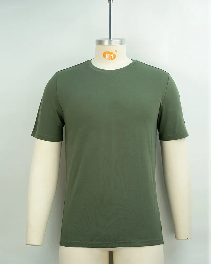 Men’s Olive Green Running T-Shirt -1