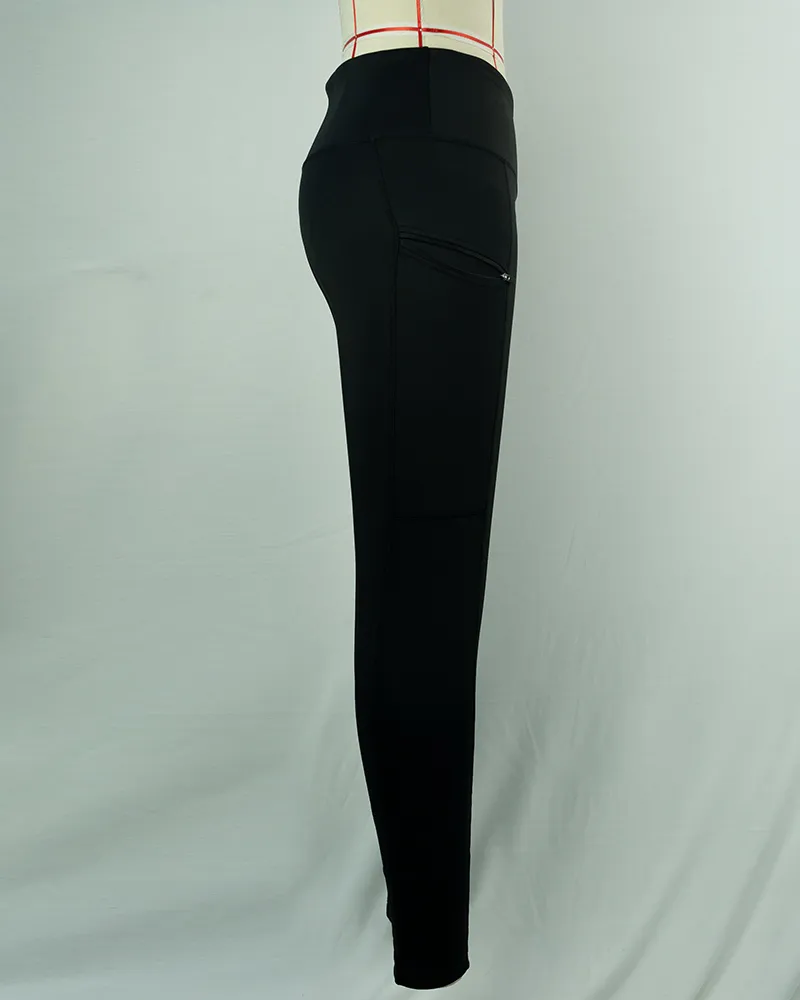 Women’s High-Waist Black Performance Leggings-3