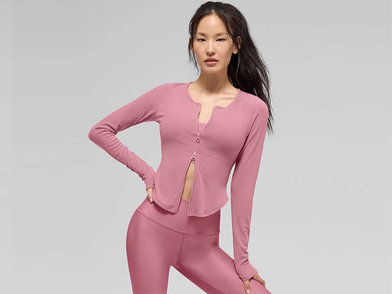 07-Bolero & Shorts Co-Ords Set-Aloyoga-01