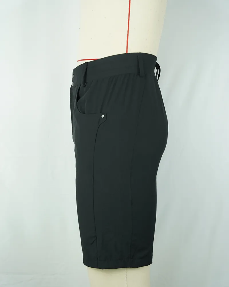 Men Summer Lightweight Casual Chino Shorts Slim Fit Stretch Waist-4