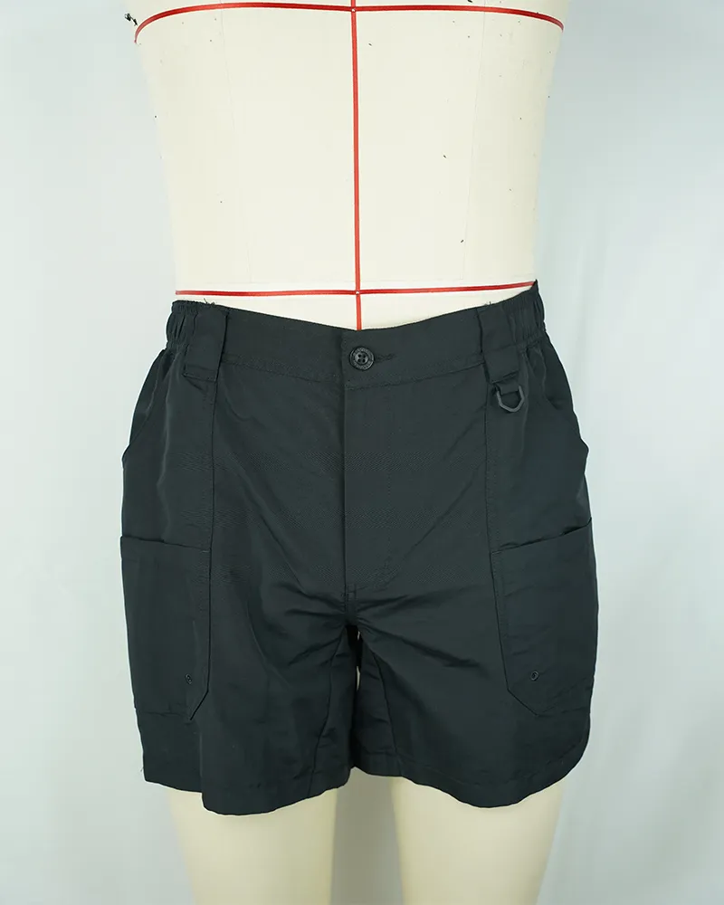 Men’s Drawstring Casual Shorts – Soft-Wash Relaxed Summer Fit-1