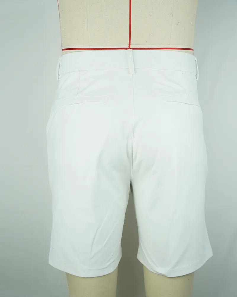 Men’s Feather-Light White Sports Shorts-2