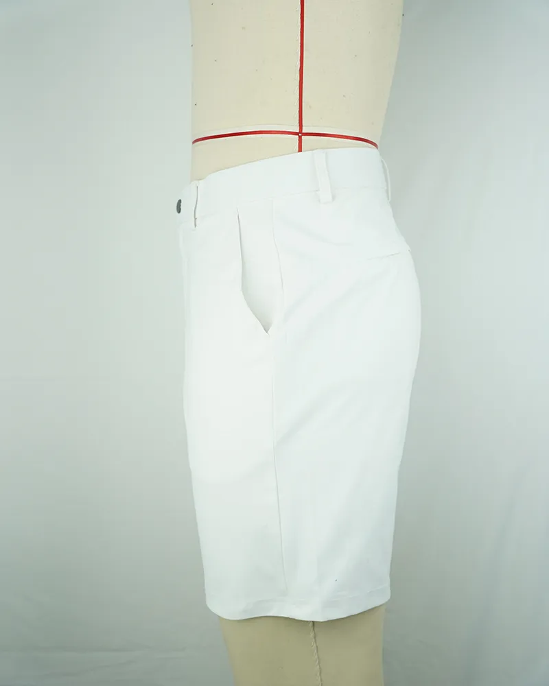Men’s Feather-Light White Sports Shorts-4