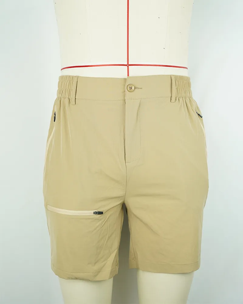 Men’s High-Waist Casual Summer Shorts with Gentle A-Line Hem – Everyday Comfort Bottoms-1