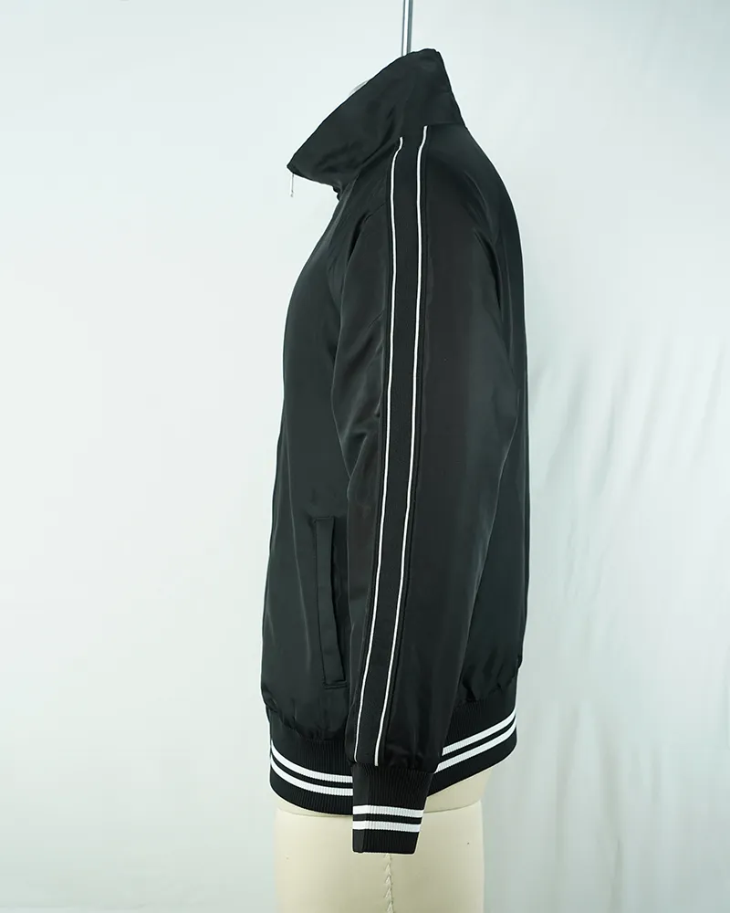 Mens Hooded Running Jacket Lightweight Breathable Quick Dry-3