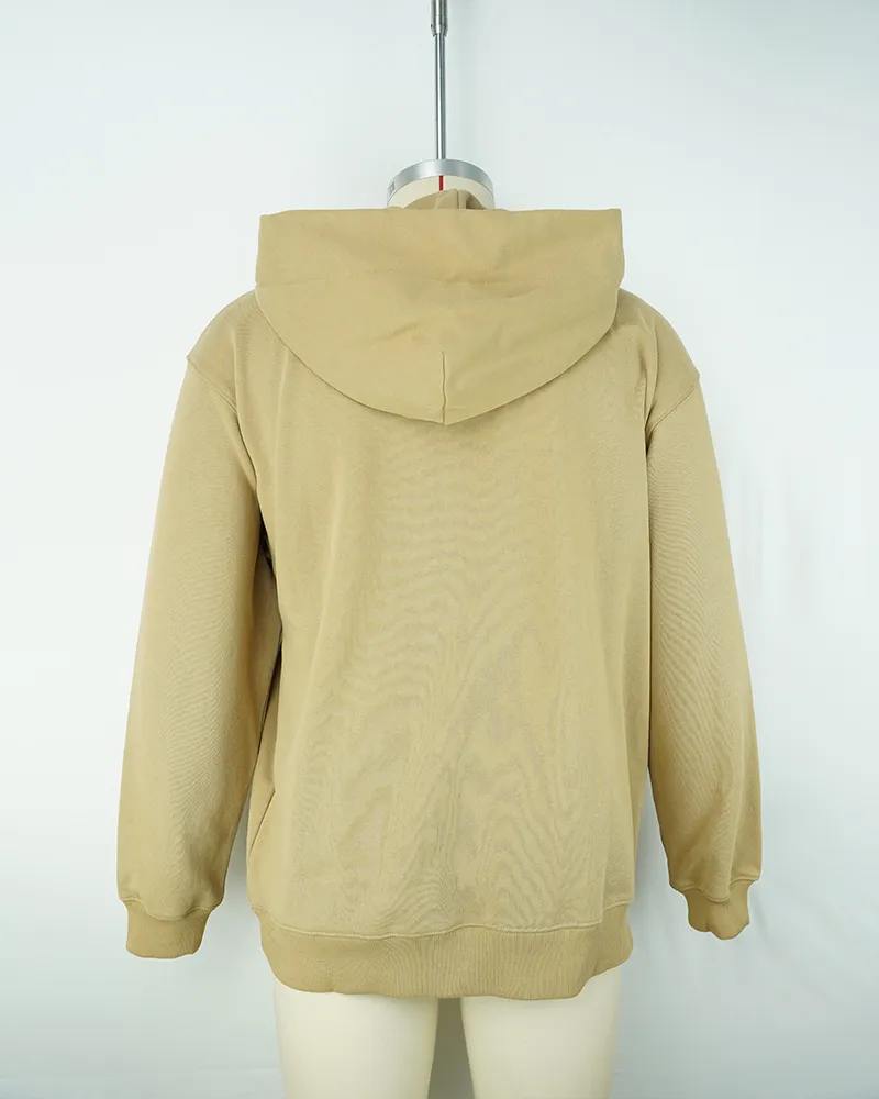 Mens Lightweight French Terry Hoodie with Zipper Pocket Quick Dry Streetwear-2
