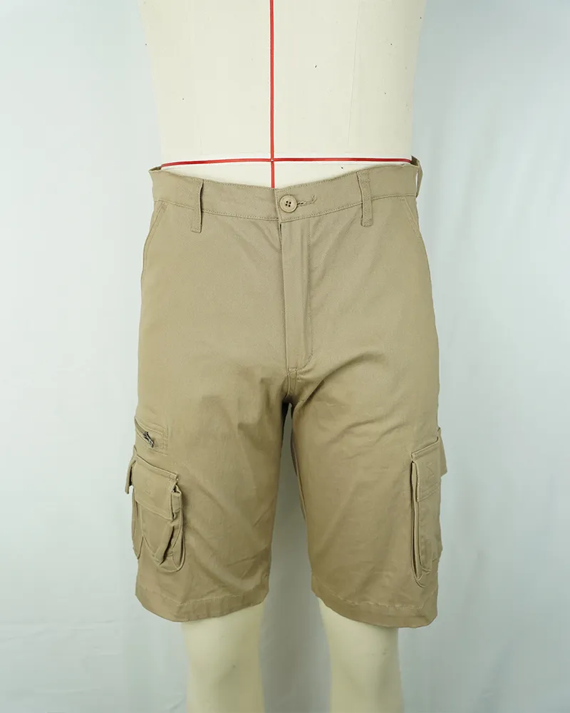 Men’s Lightweight Summer Chino Shorts – Clean Casual Fit-1