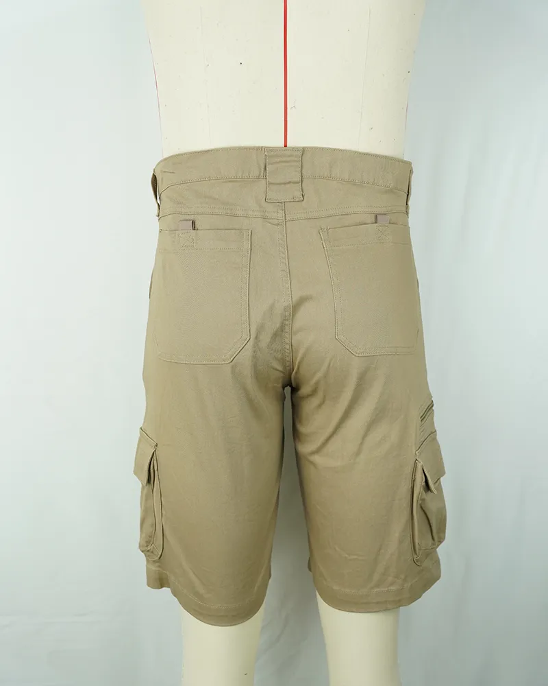Men’s Lightweight Summer Chino Shorts – Clean Casual Fit-2