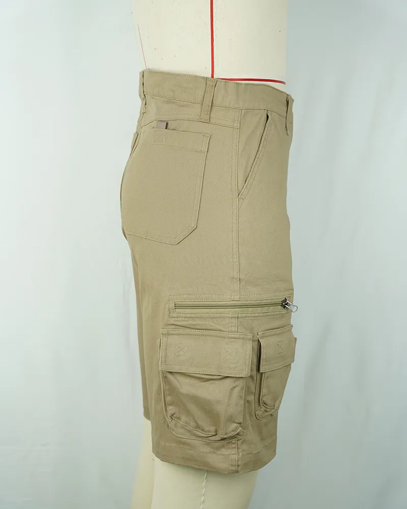 Men’s Lightweight Summer Chino Shorts – Clean Casual Fit-3