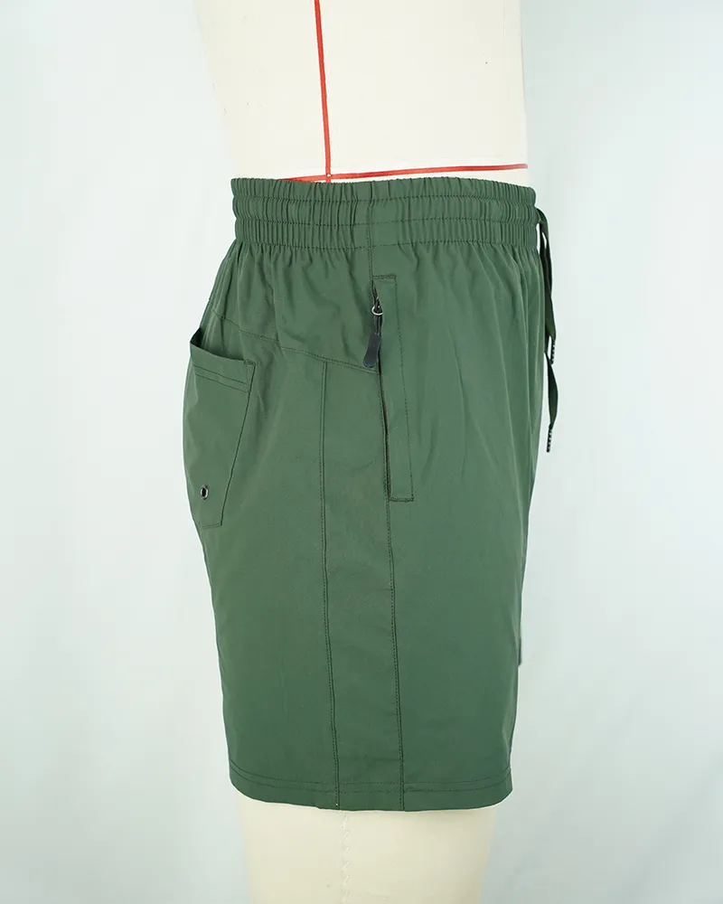 Men’s Relaxed-Fit Casual Summer Shorts with Drawstring Waist – Everyday Street & Travel Bottoms-3