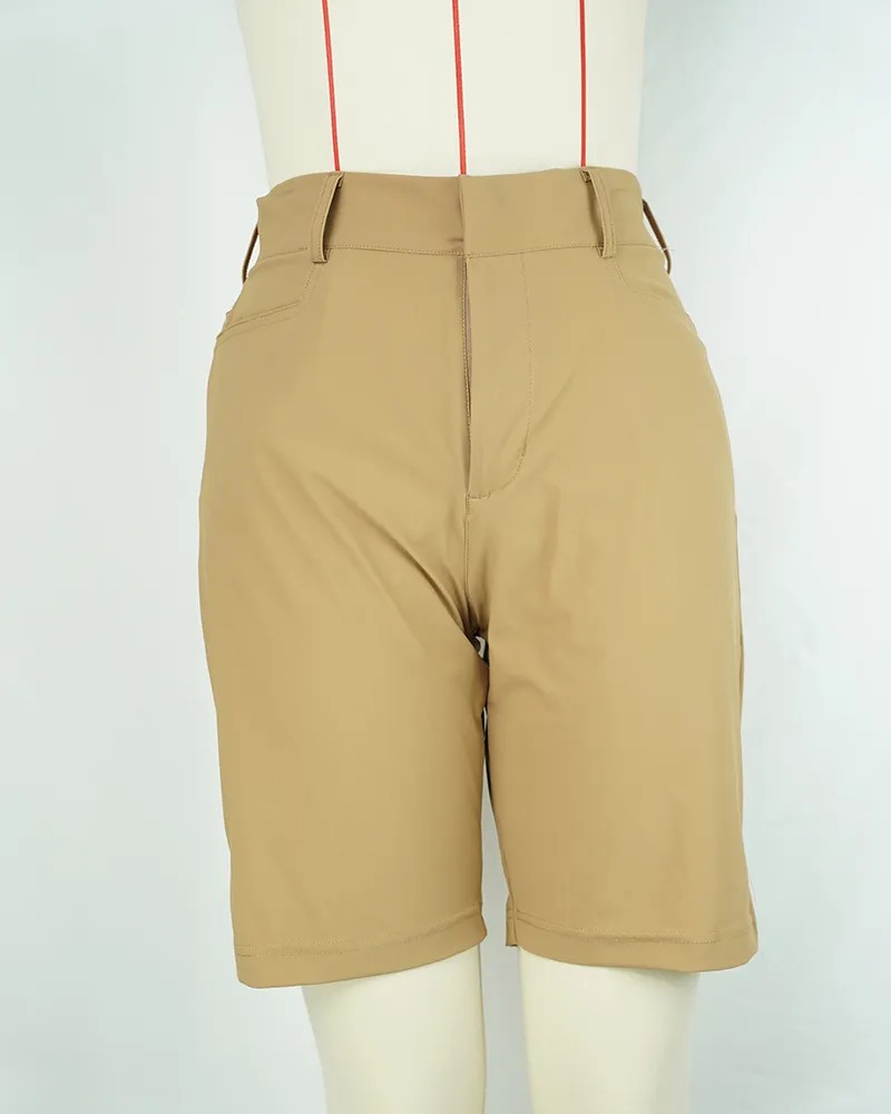 Men’s Summer Brown Casual Shorts-2