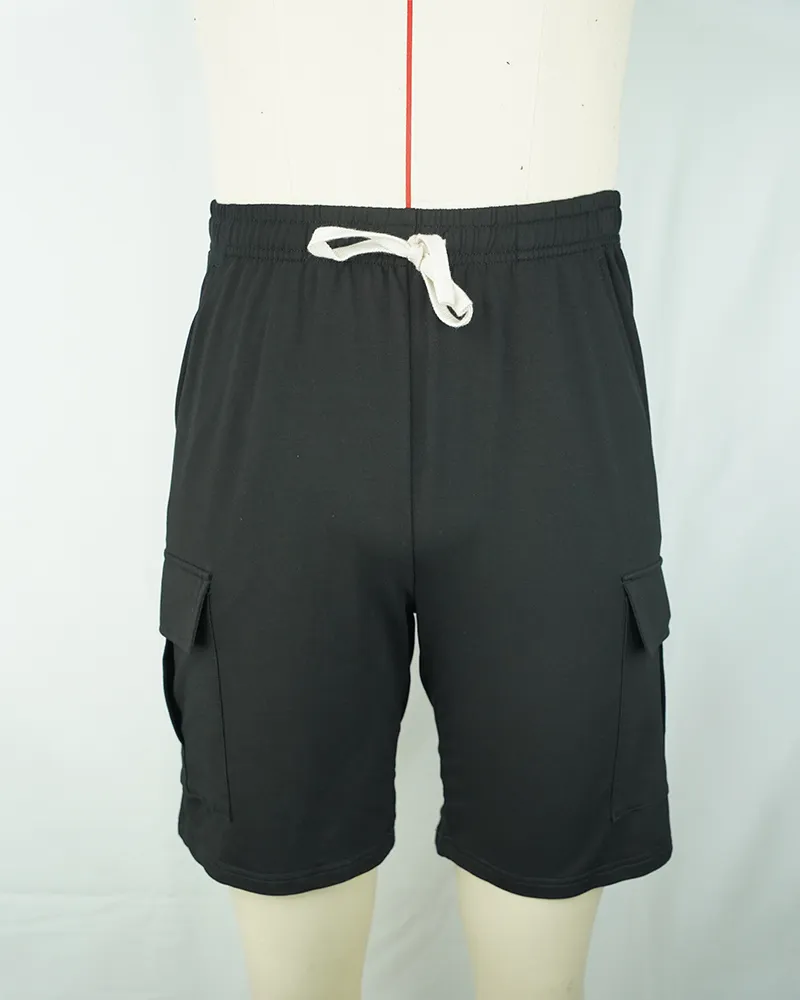 Men’s Summer Drawstring Casual Shorts – Lightweight Relaxed Fit-1