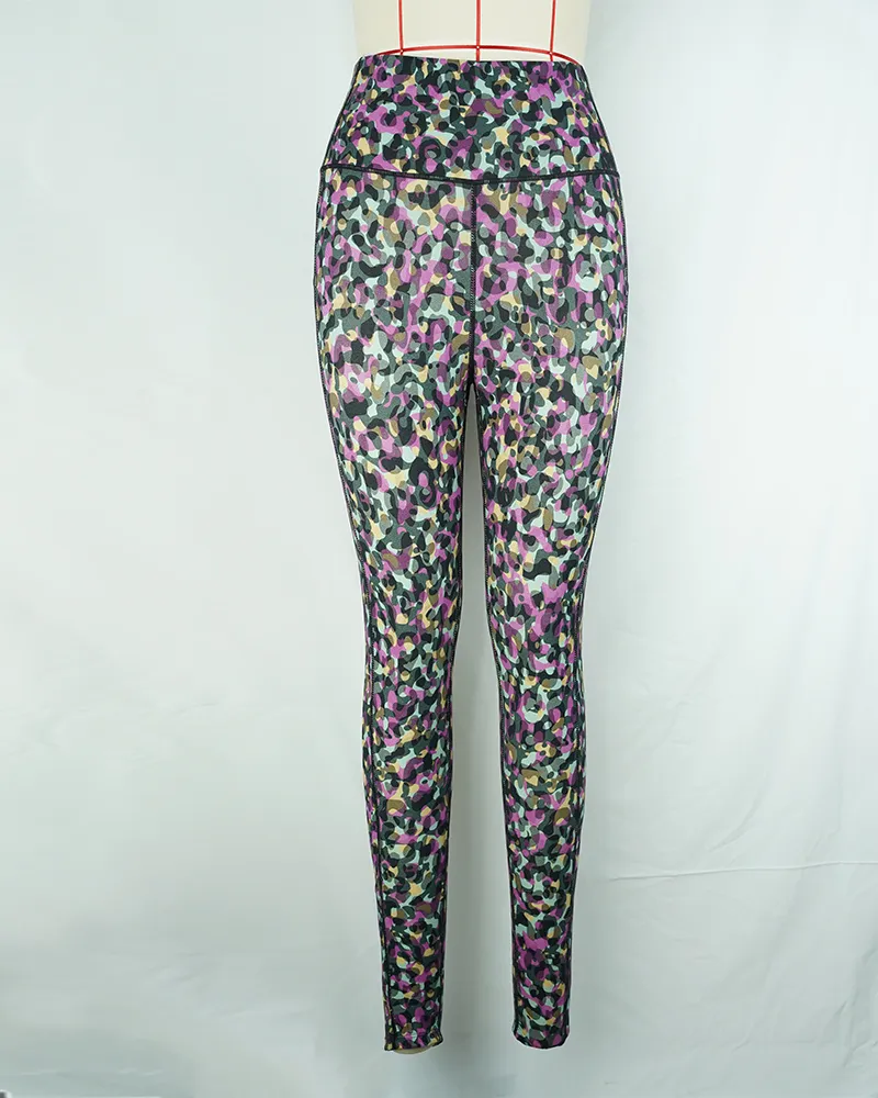 Women’s High Waist Compression Tights-1