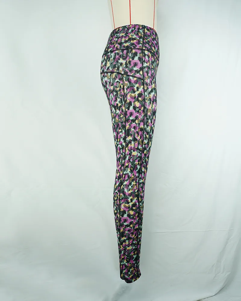Women’s High Waist Compression Tights-3