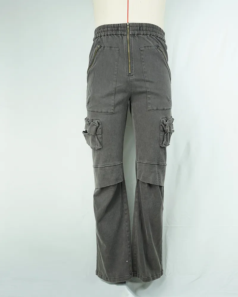 Women’s Summer Slim Taper Trousers-1