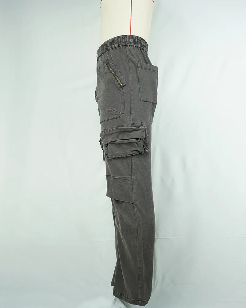 Women’s Summer Slim Taper Trousers-4
