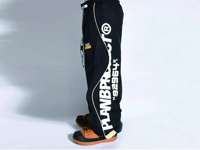 10-Theme Item Sports Pants with Racing Elements-MountainRockStar-06